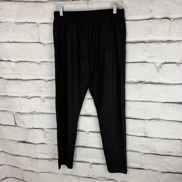 Zyia Active Black Jogger Pants Medium Athletic Workout Running - Picture 2 of 9